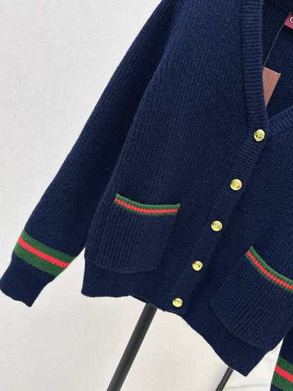 Guc NEW jacquard knit cardigan