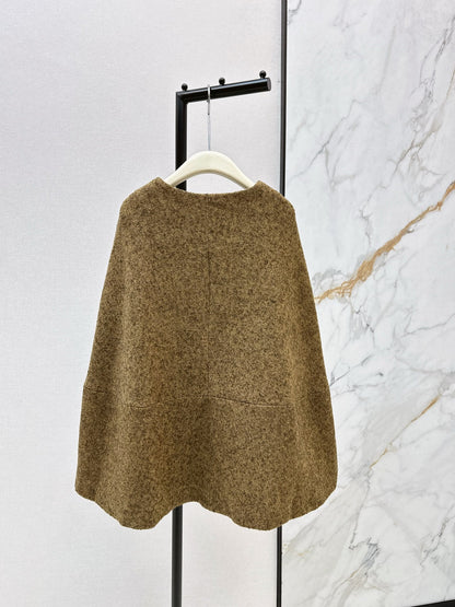 Loro NEW tweed cape coats