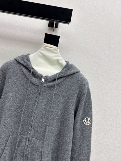 Monc NEW Hooded knitted cardigan