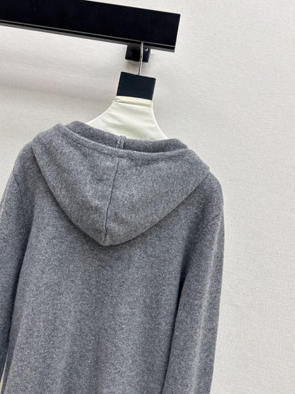 Monc NEW Hooded knitted cardigan