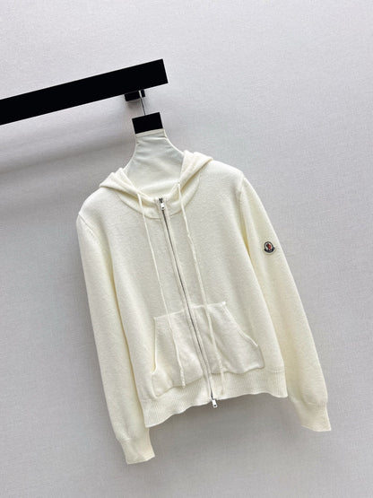 Monc NEW Hooded knitted cardigan