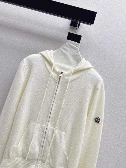Monc NEW Hooded knitted cardigan
