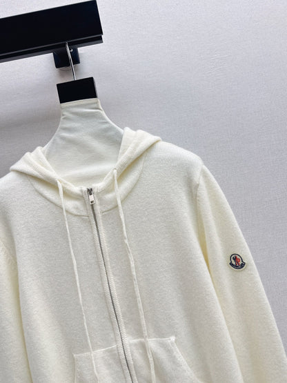 Monc NEW Hooded knitted cardigan