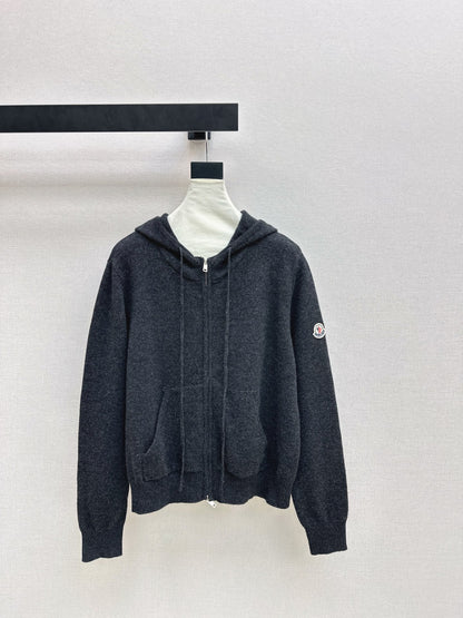 Monc NEW Hooded knitted cardigan