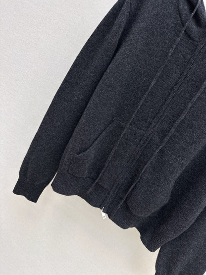 Monc NEW Hooded knitted cardigan