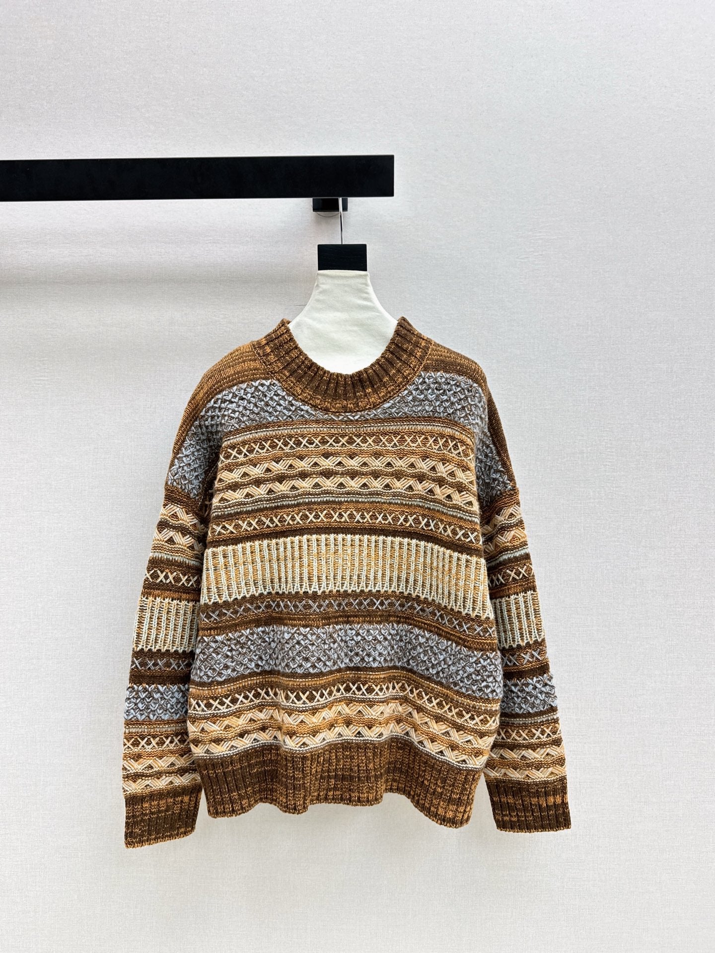 Loro NEW fair Isle knitted sweater