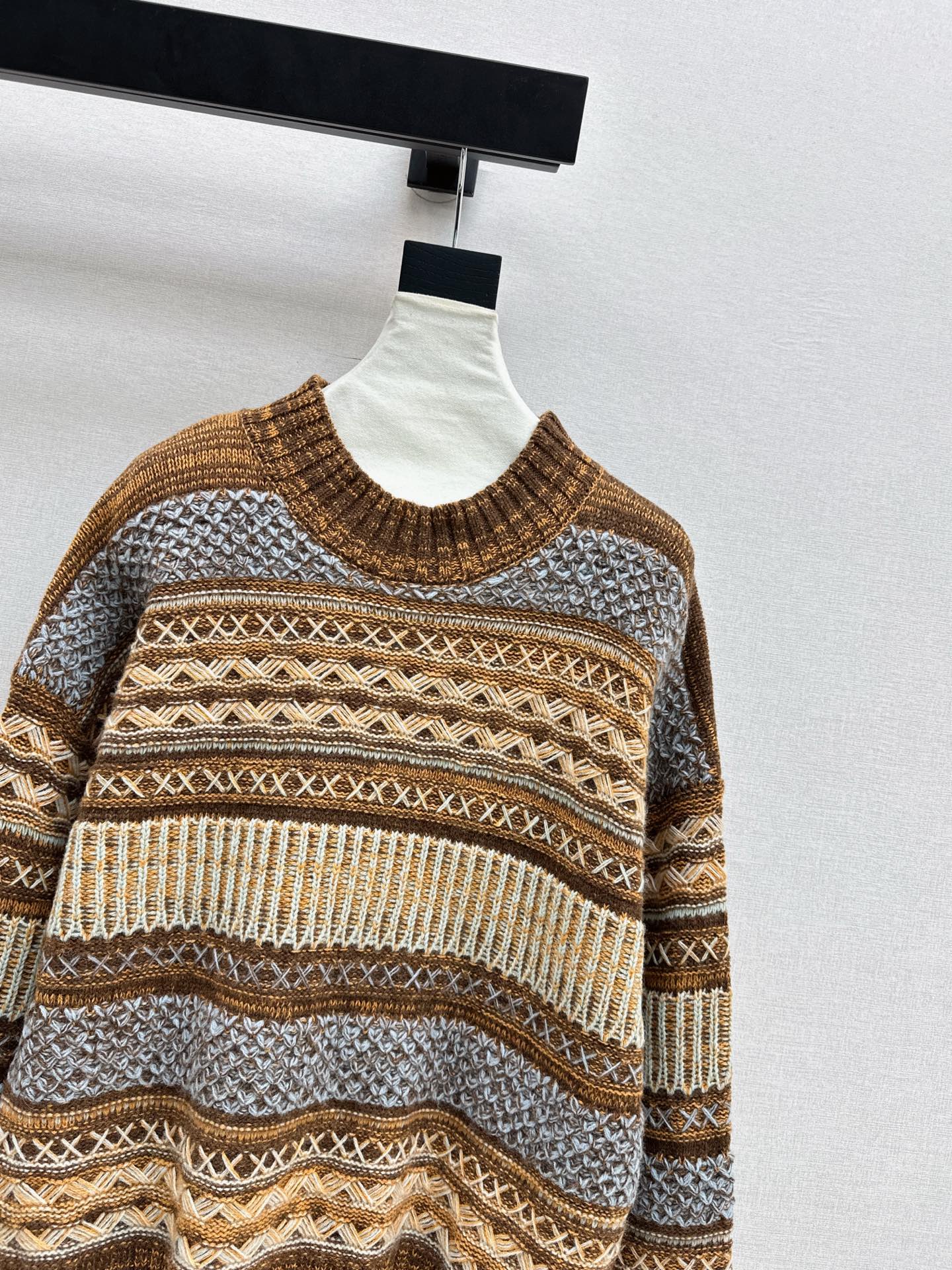 Loro NEW fair Isle knitted sweater