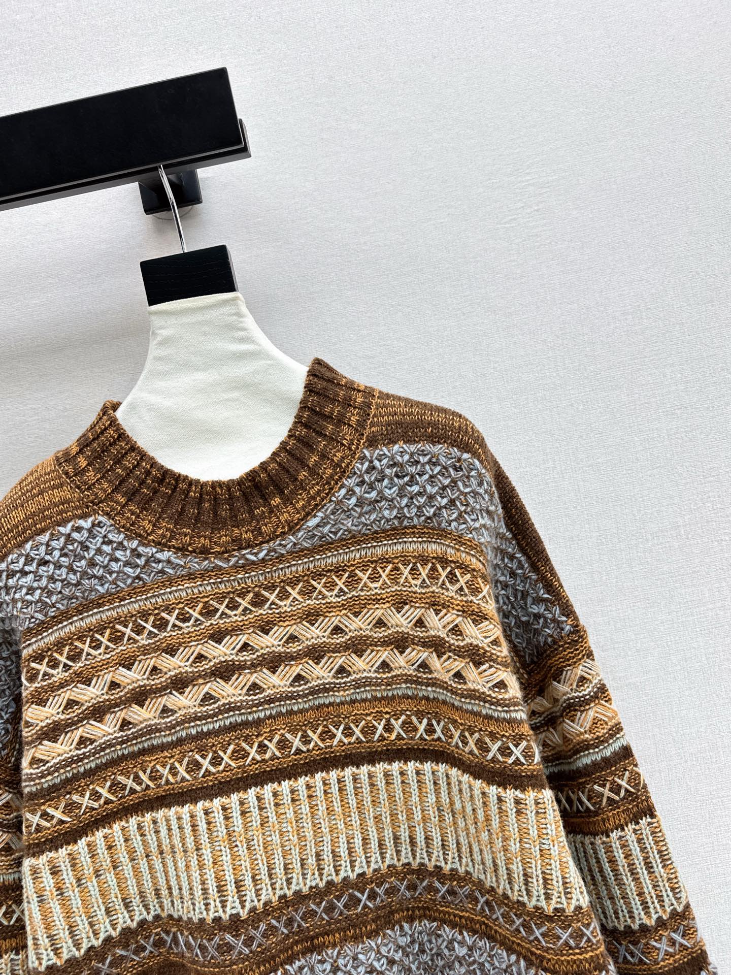 Loro NEW fair Isle knitted sweater