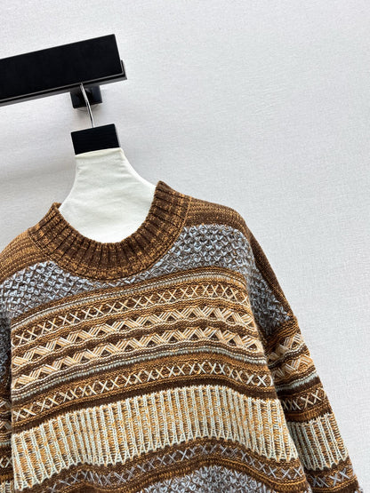 Loro NEW fair Isle knitted sweater