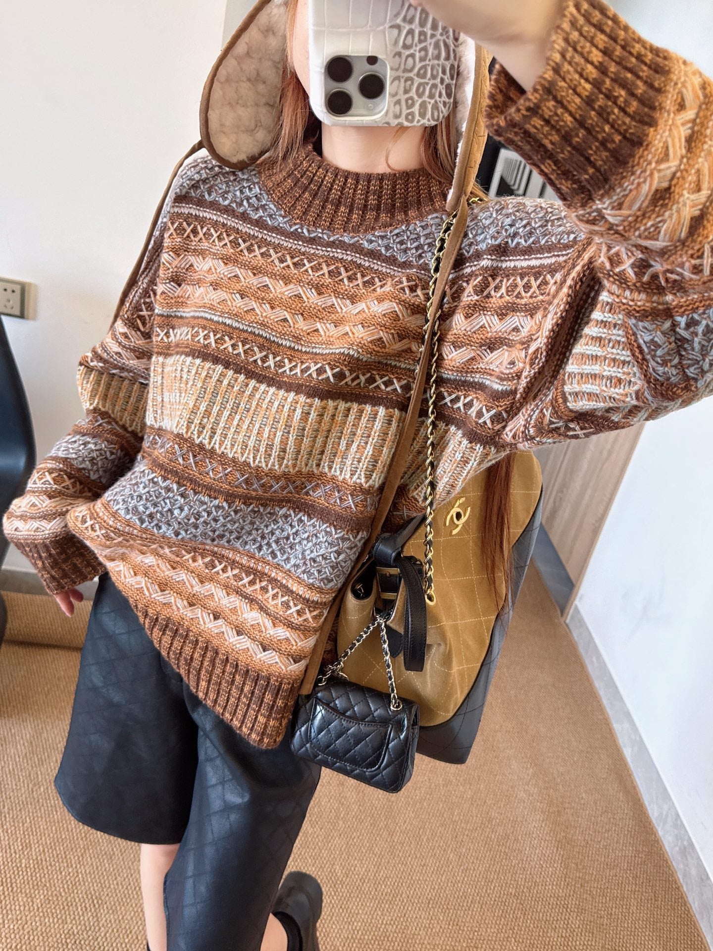 Loro NEW fair Isle knitted sweater