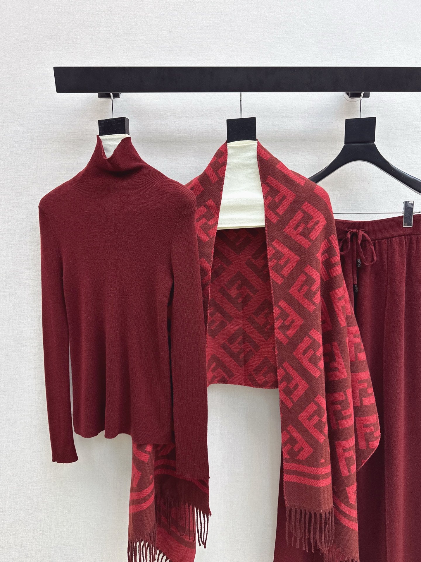 Fend NEW Knitted three-piece set