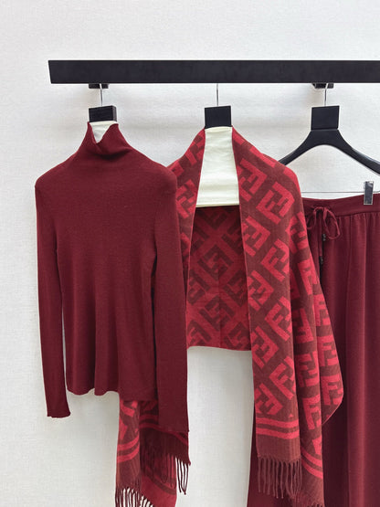 Fend NEW Knitted three-piece set