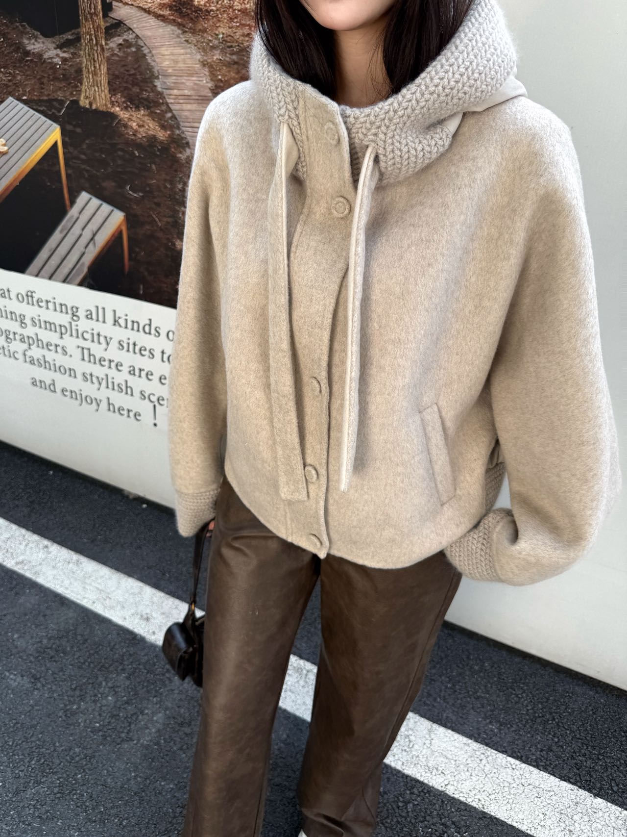 Max NEW patchwork down jacket