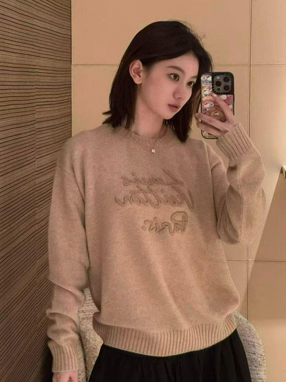 Louis NEW embroidered cashmere sweater
