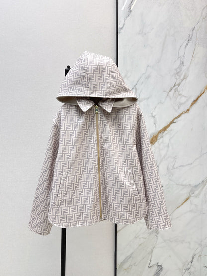 Fend NEW reversible hooded jacket