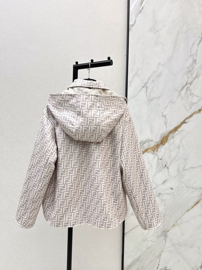 Fend NEW reversible hooded jacket