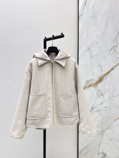 Fend NEW reversible hooded jacket