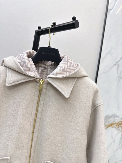 Fend NEW reversible hooded jacket