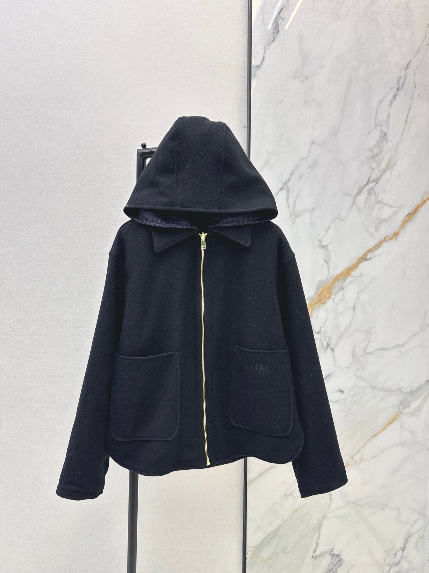 Fend NEW reversible hooded jacket
