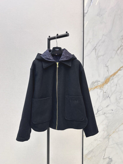 Fend NEW reversible hooded jacket