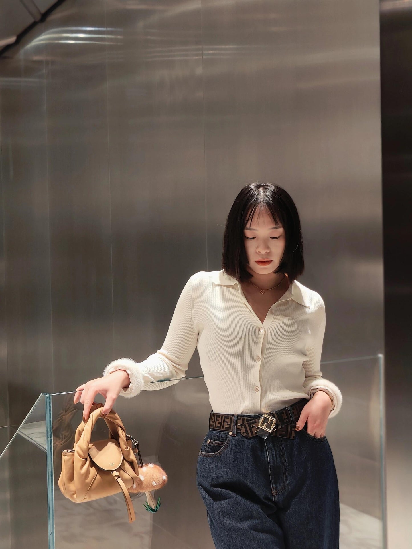 Fend NEW Knitted cardigan