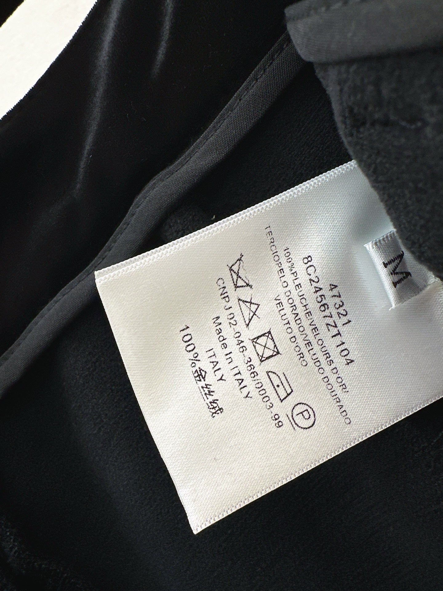 Chan NEW Velvet wide-leg pants