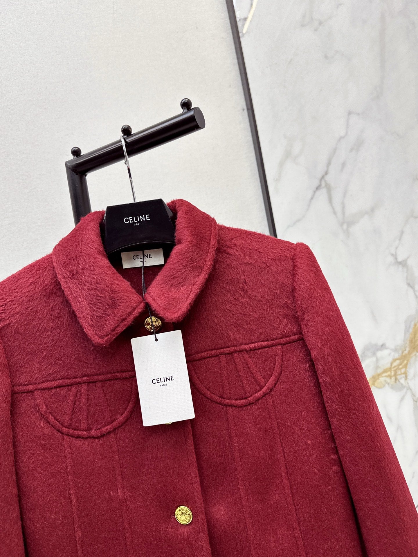 Ce1i NEW woolen vintage jacket