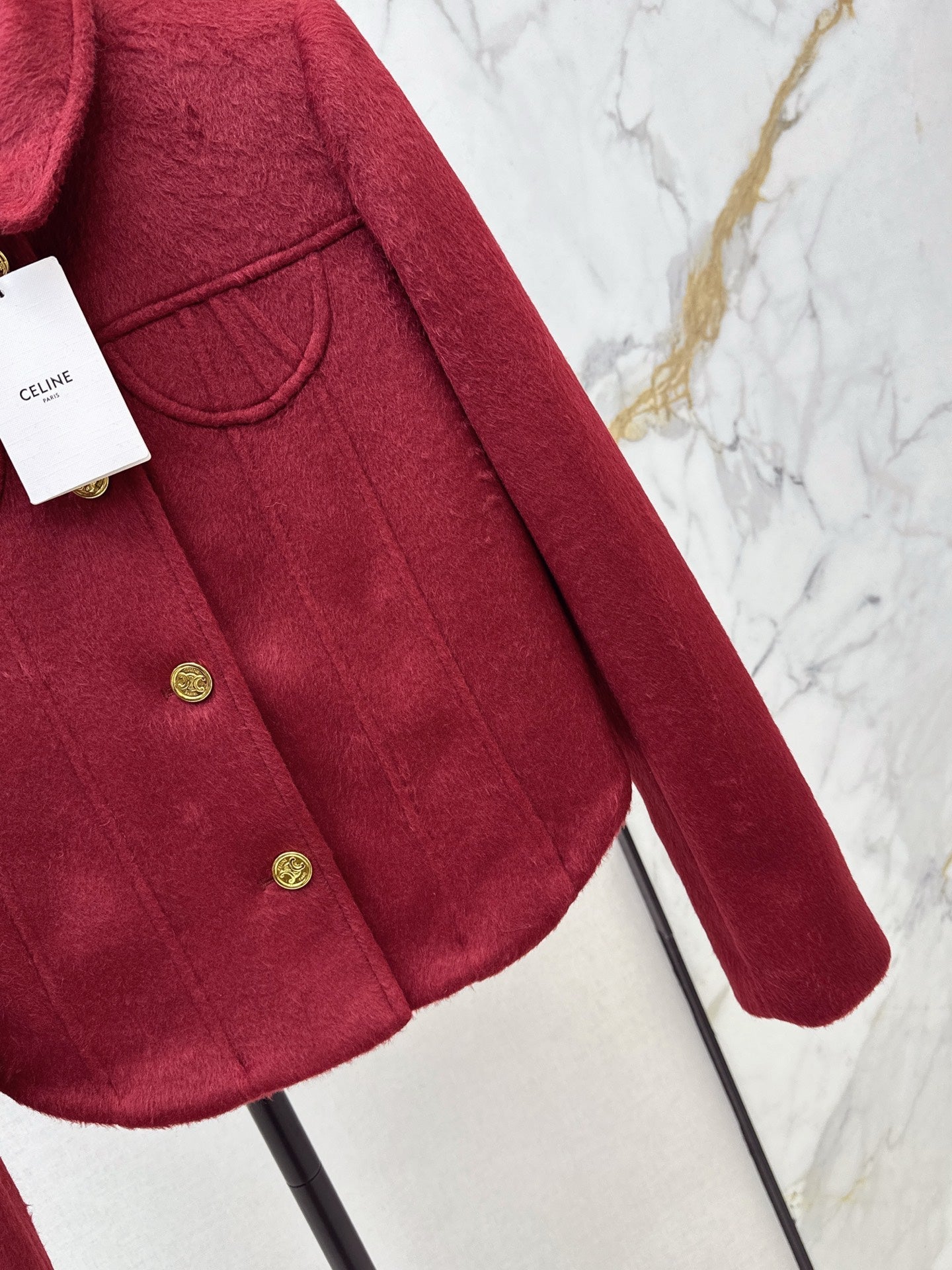 Ce1i NEW woolen vintage jacket