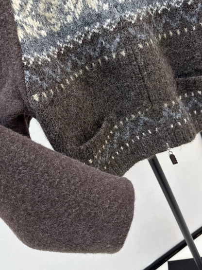 Loro NEW fair isle jacket