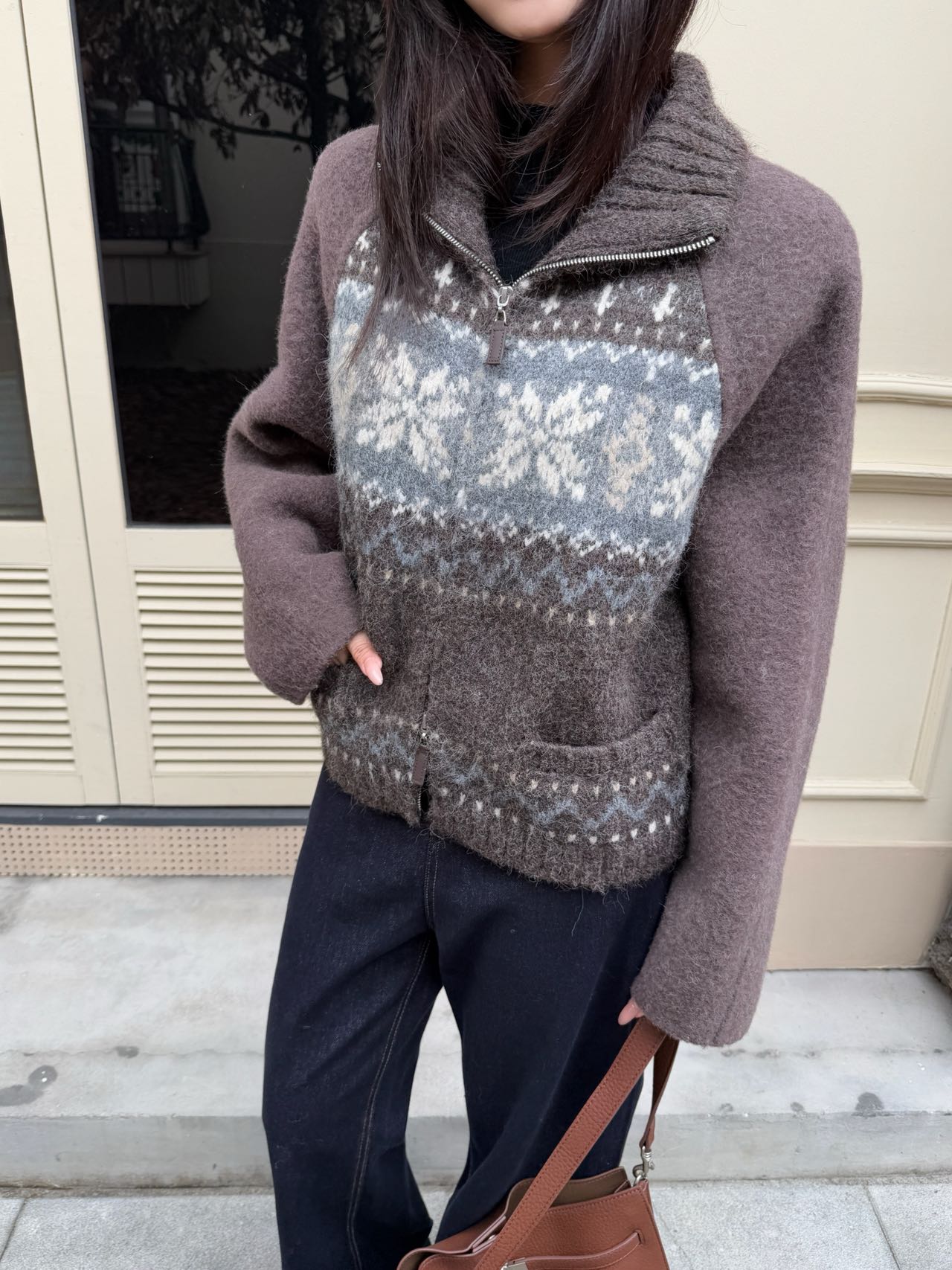 Loro NEW fair isle jacket