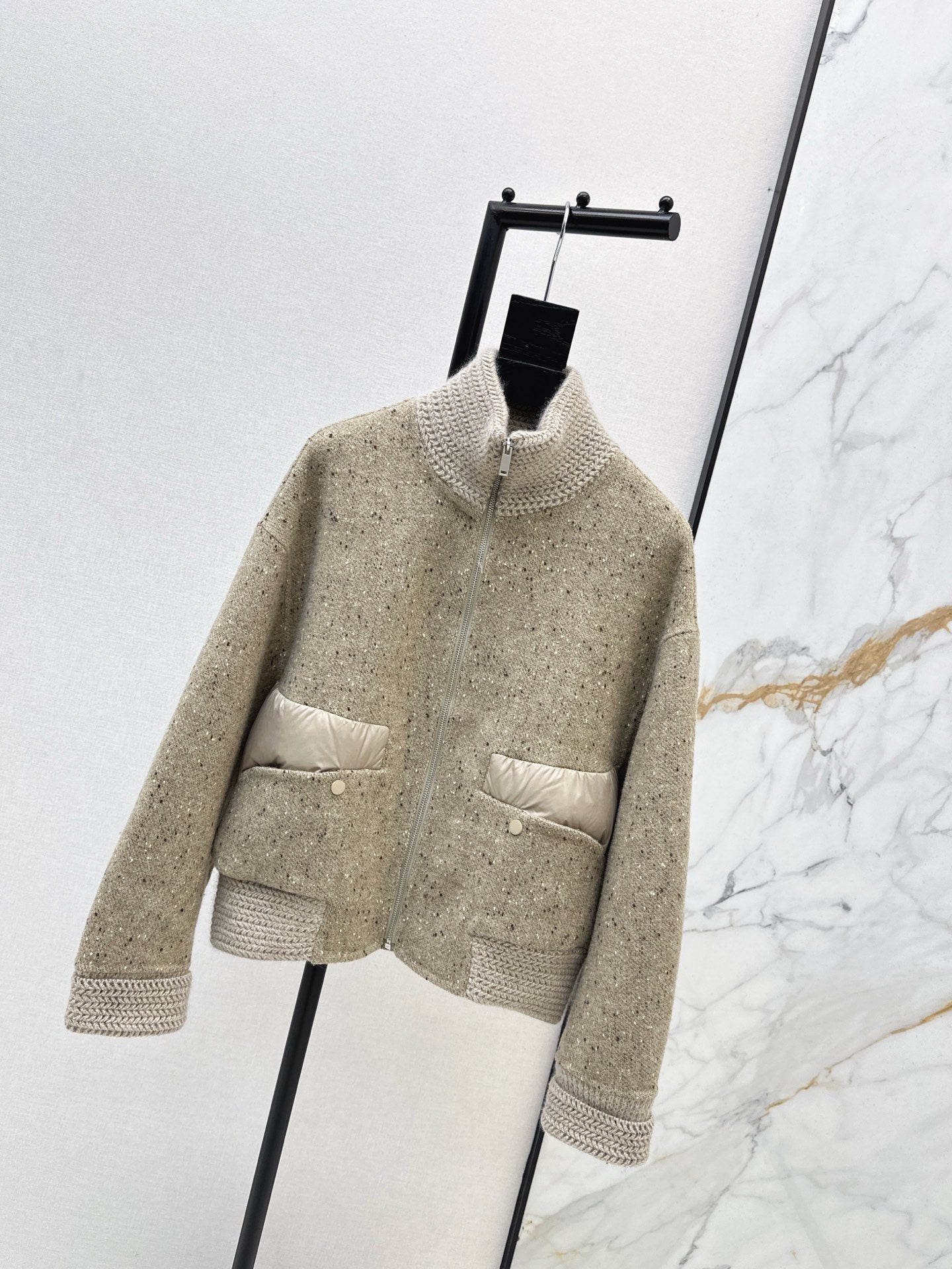 Max NEW woolen down jacket