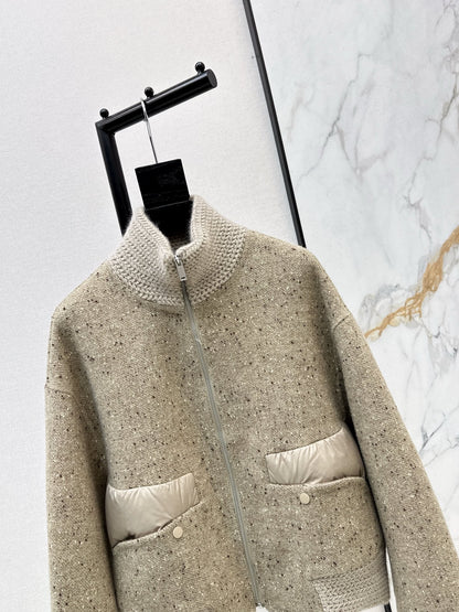 Max NEW woolen down jacket