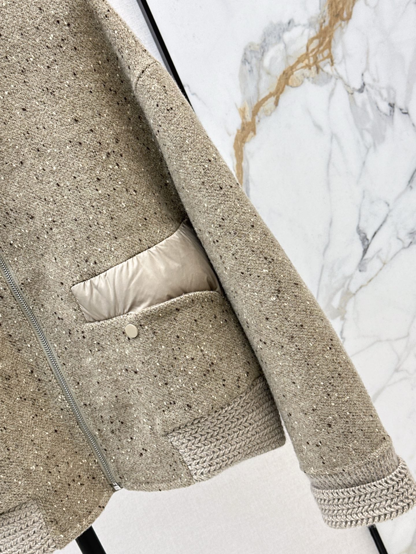 Max NEW woolen down jacket