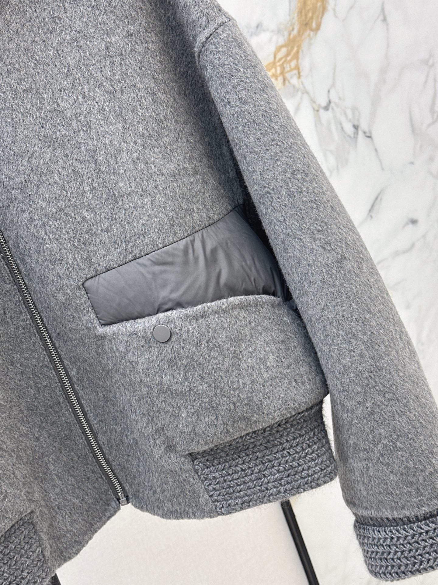 Max NEW woolen down jacket