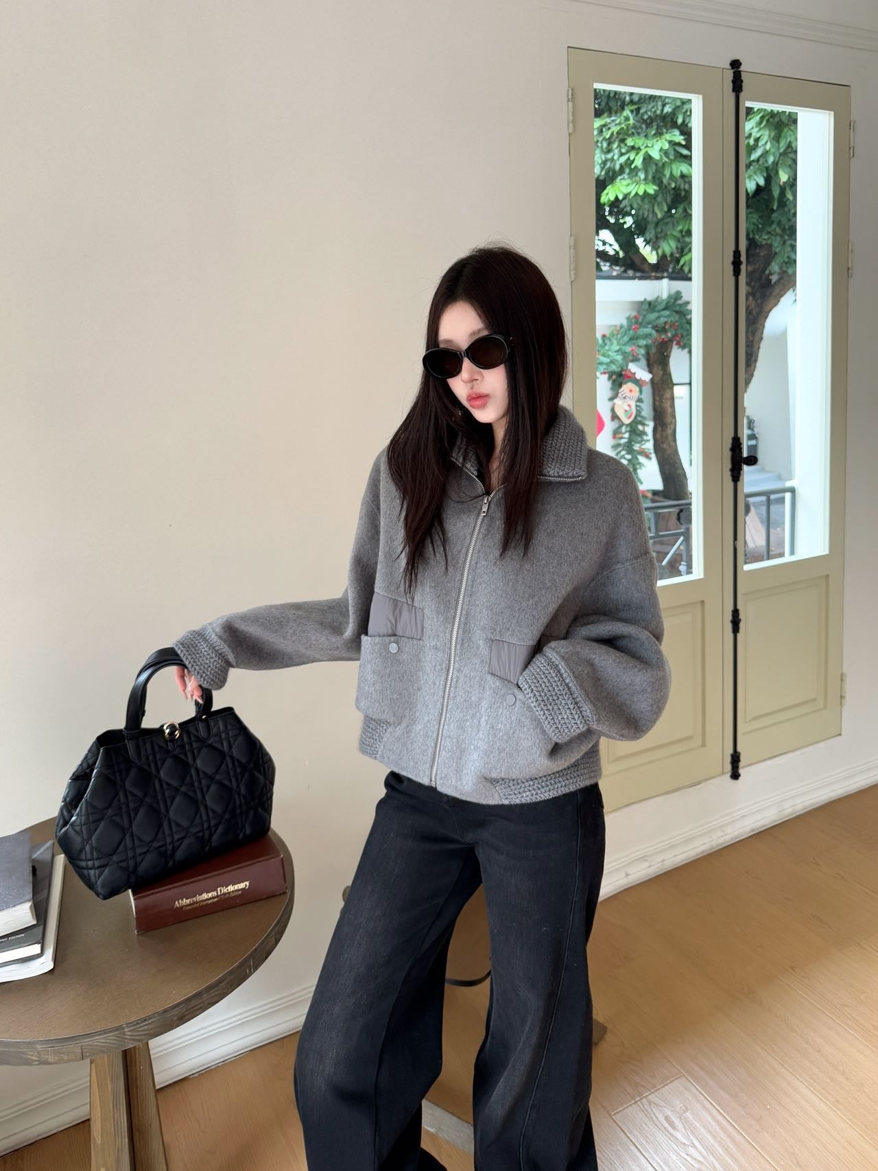 Max NEW woolen down jacket