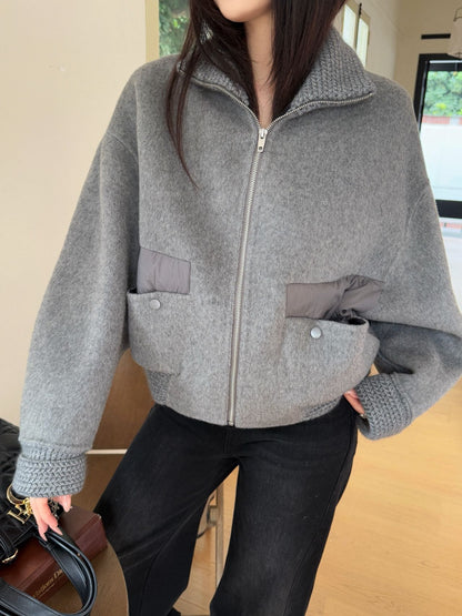 Max NEW woolen down jacket