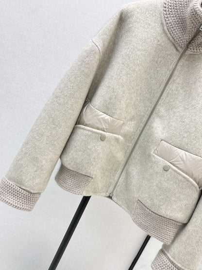 Max NEW woolen down jacket