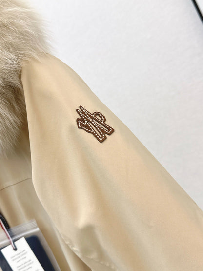 Monc NEW  belted ski down jacket