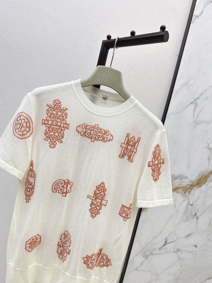 Herm NEW Jacquard T-shirt