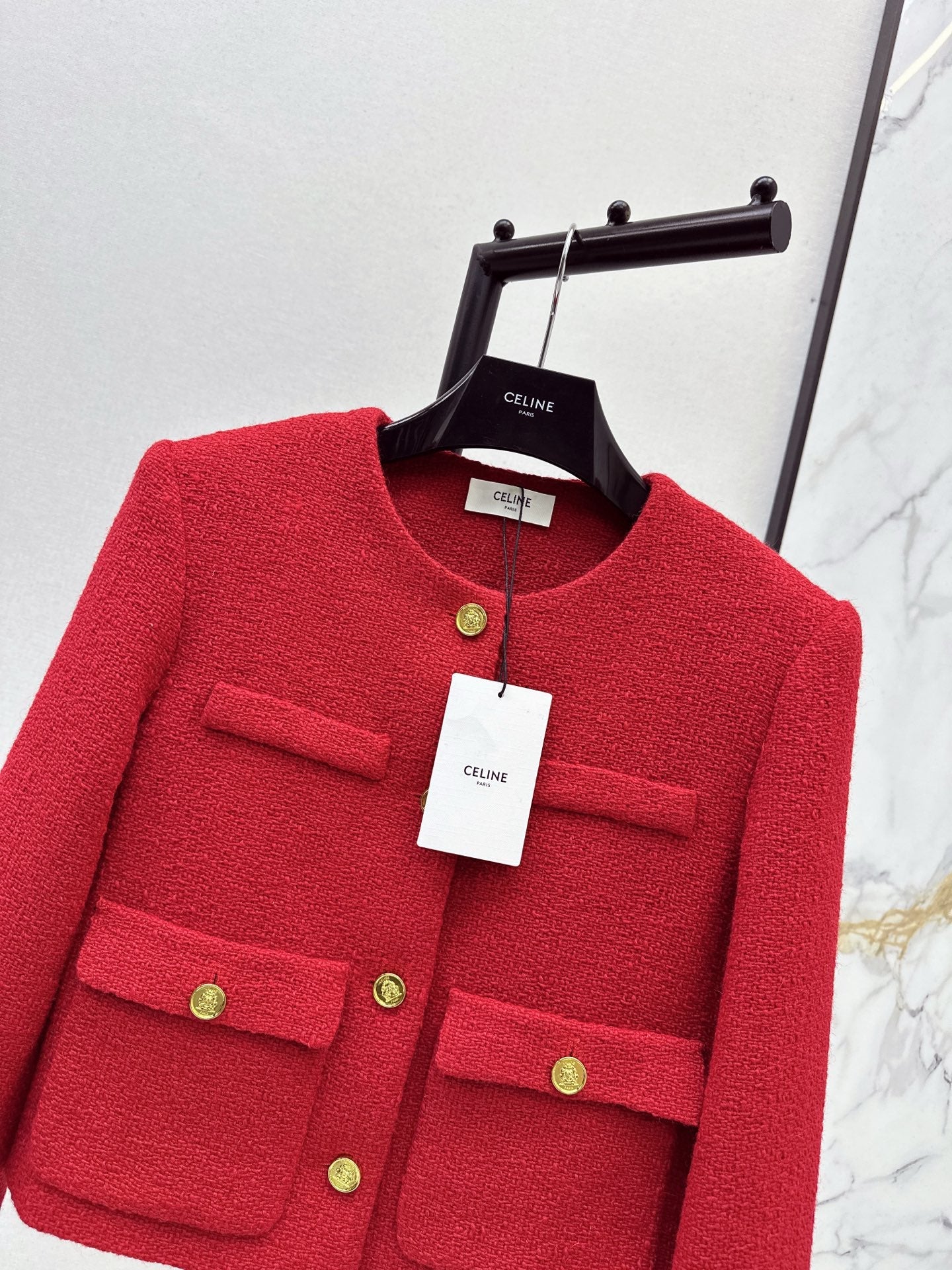 Ce1i NEW tweed jacket