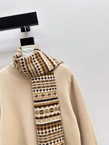 Loro NEW wool sweater + scarf