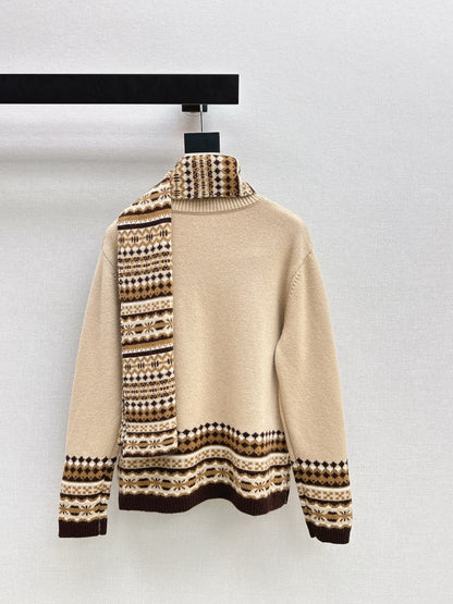 Loro NEW wool sweater + scarf