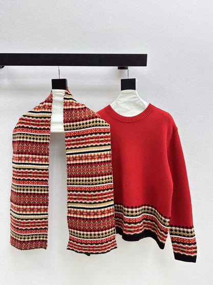 Loro NEW wool sweater + scarf