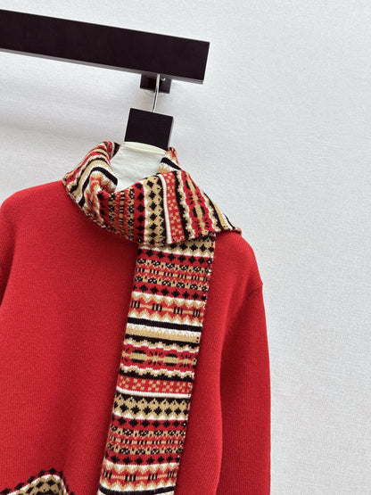 Loro NEW wool sweater + scarf