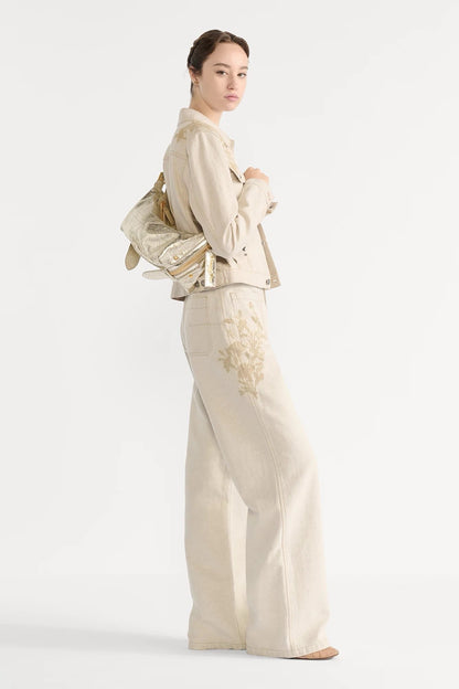 CD NEW embroidery pants