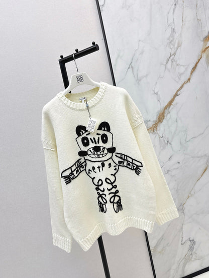 Loe NEW embroidered sweater