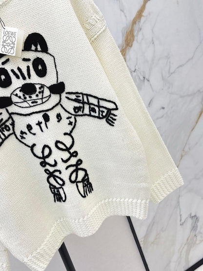 Loe NEW embroidered sweater