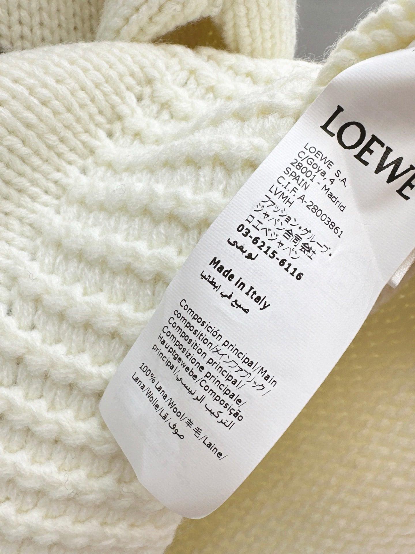 Loe NEW embroidered sweater