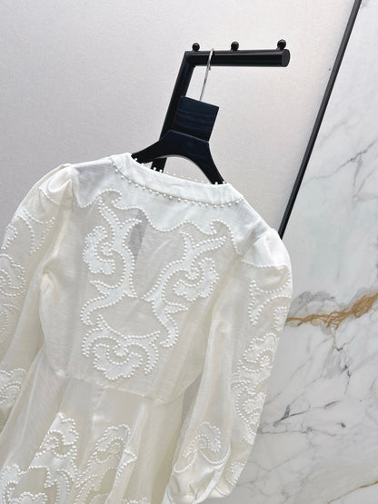 Zimm NEW embroidered dress