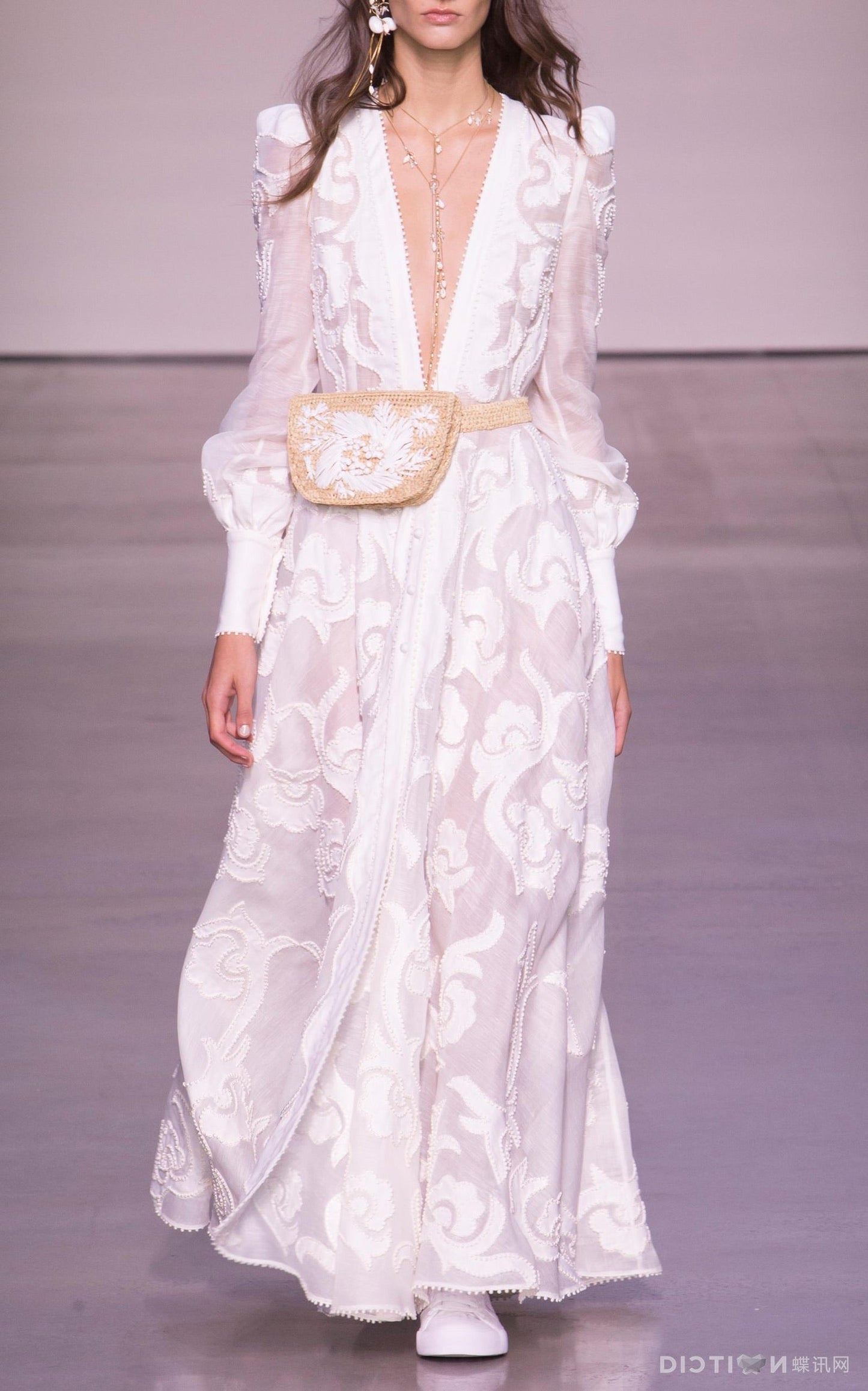 Zimm NEW embroidered dress